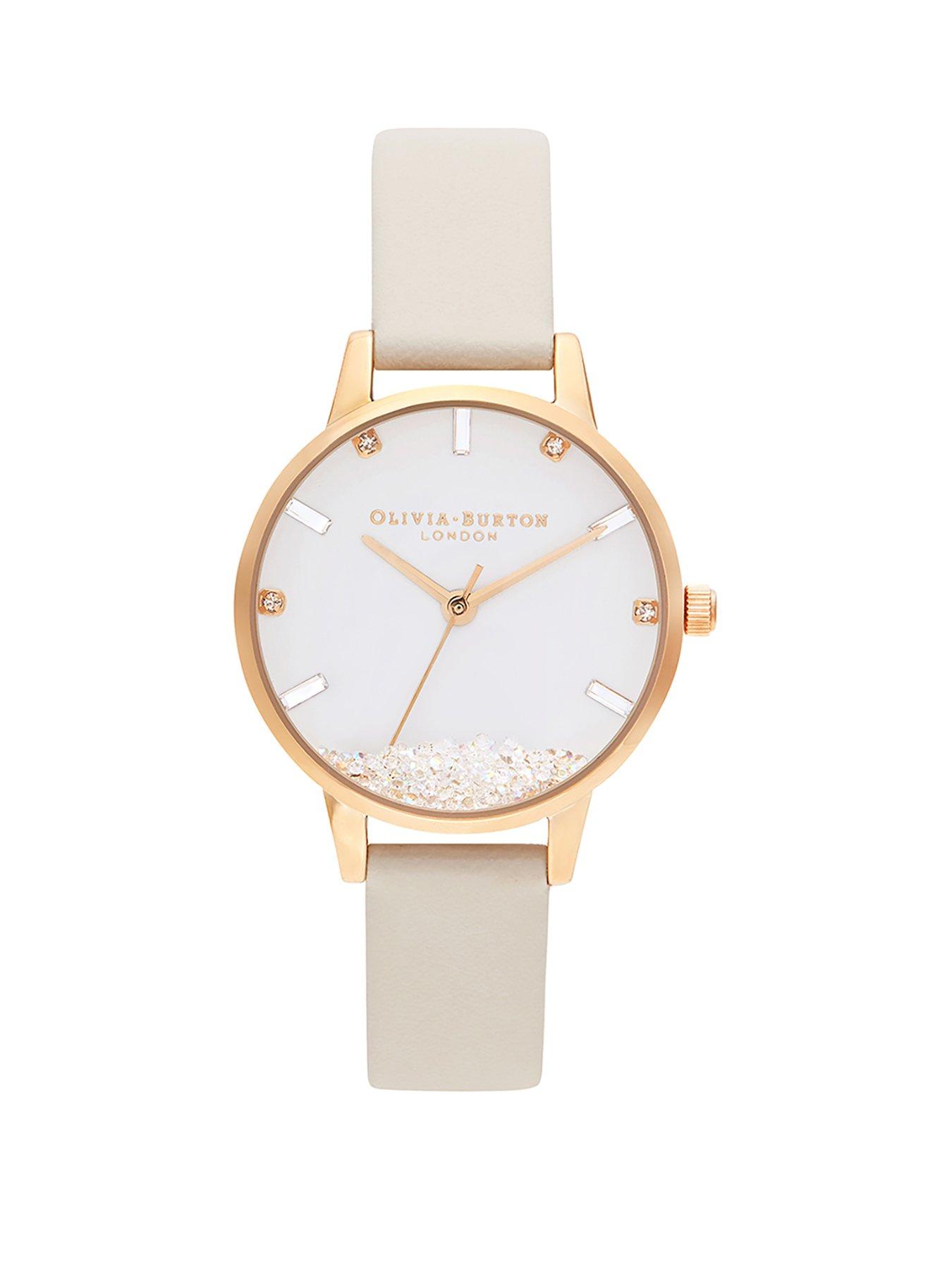 Olivia Burton Olivia Burton Vegan White And Gold Dial Nude Strap Ladies Watch review