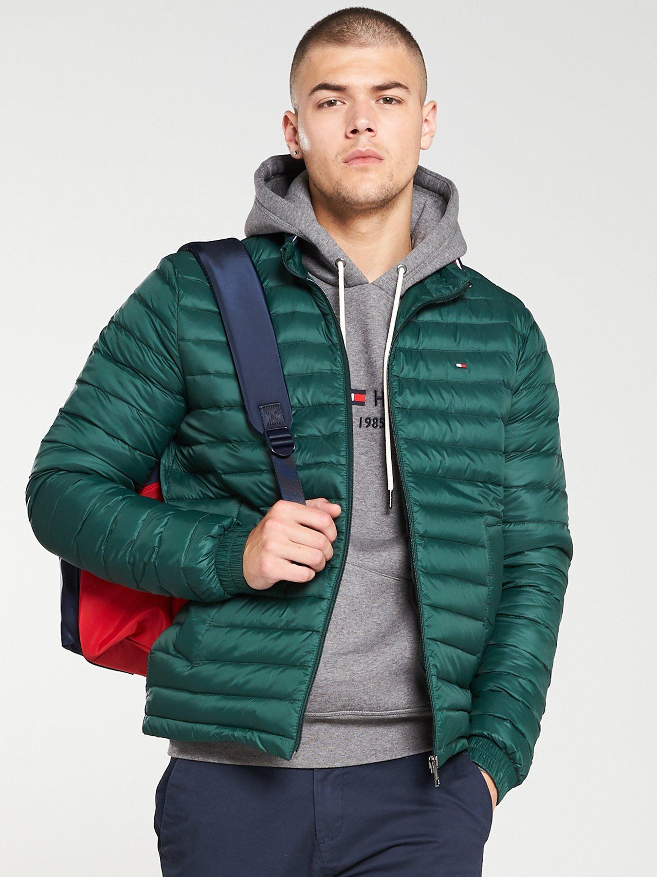 tommy hilfiger packable down jacket men's