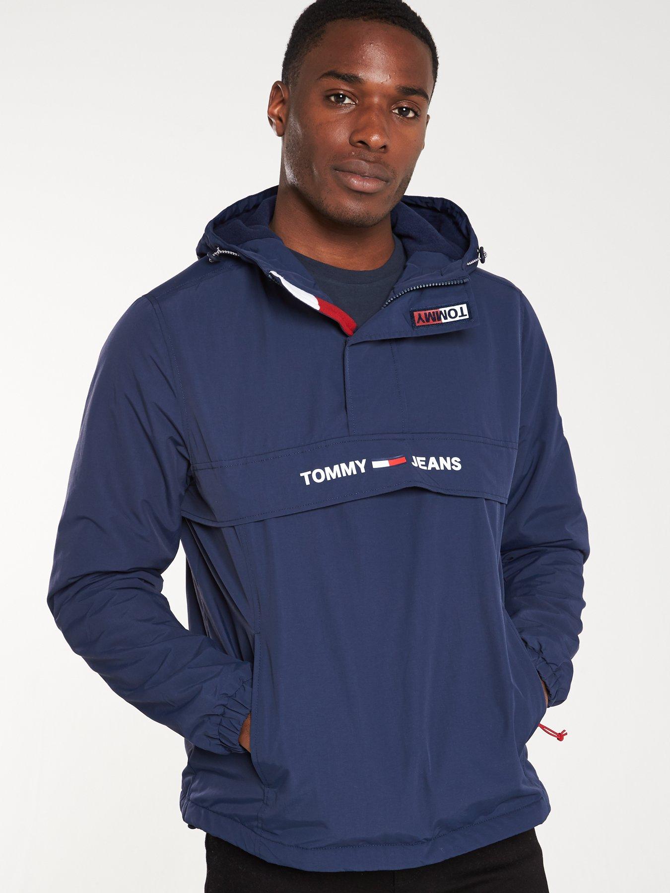 tommy jeans padded popover