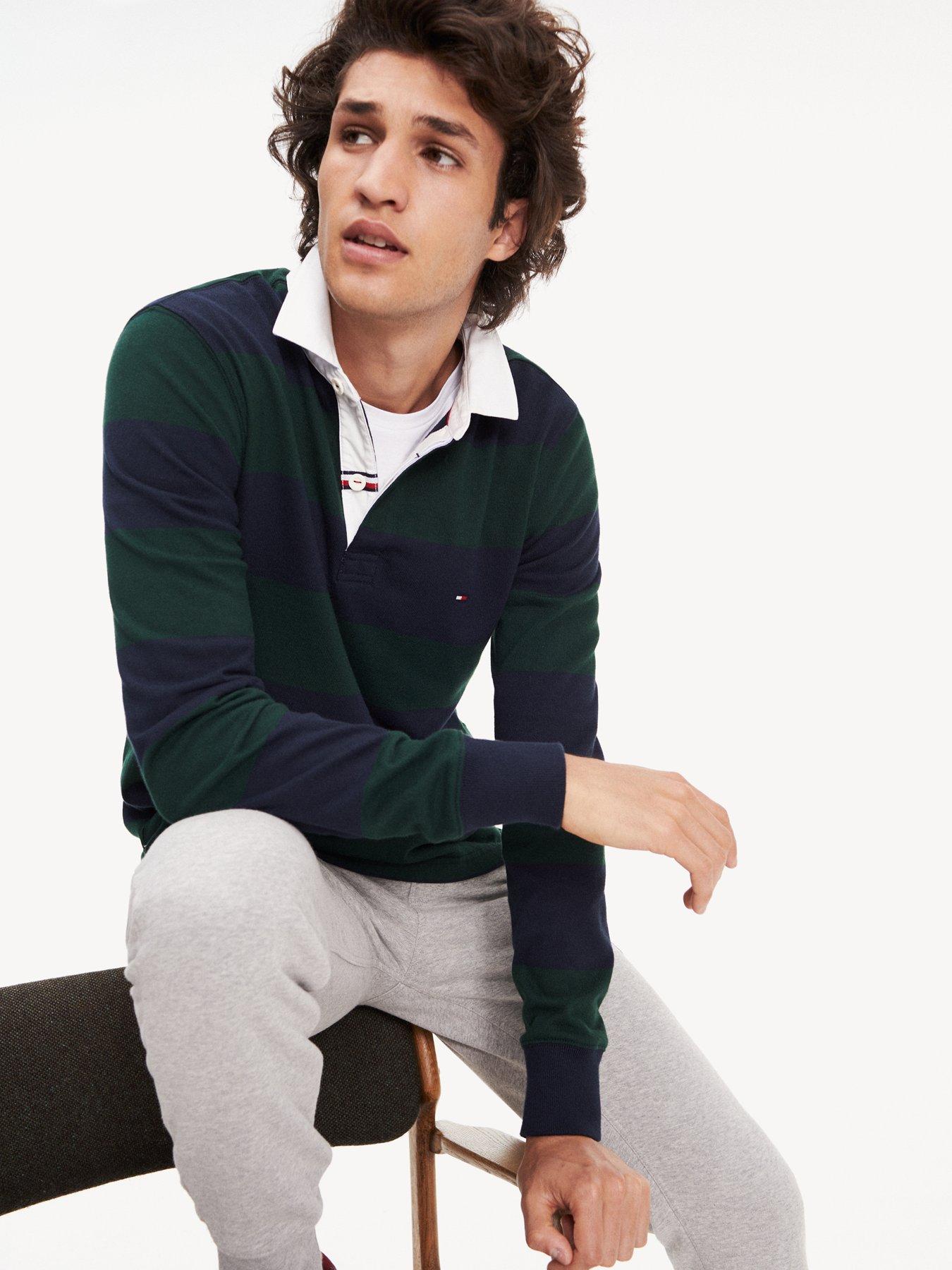 tommy hilfiger iconic rugby shirt