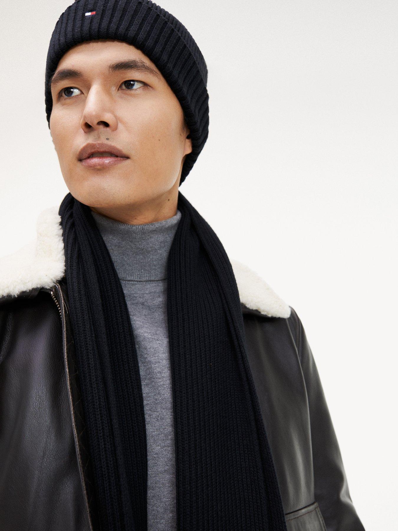 tommy hilfiger black beanie