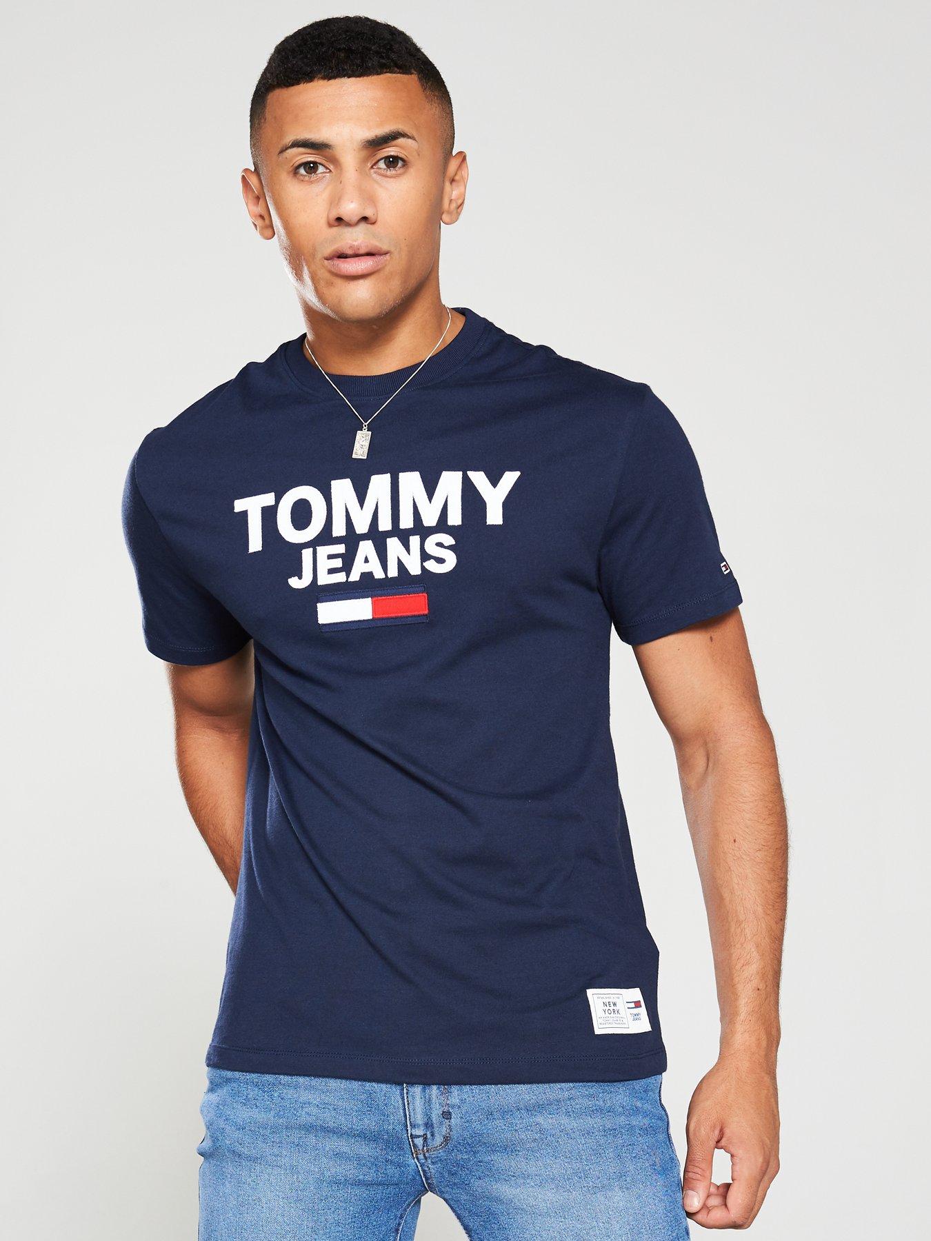 tommy jeans t shirt blue