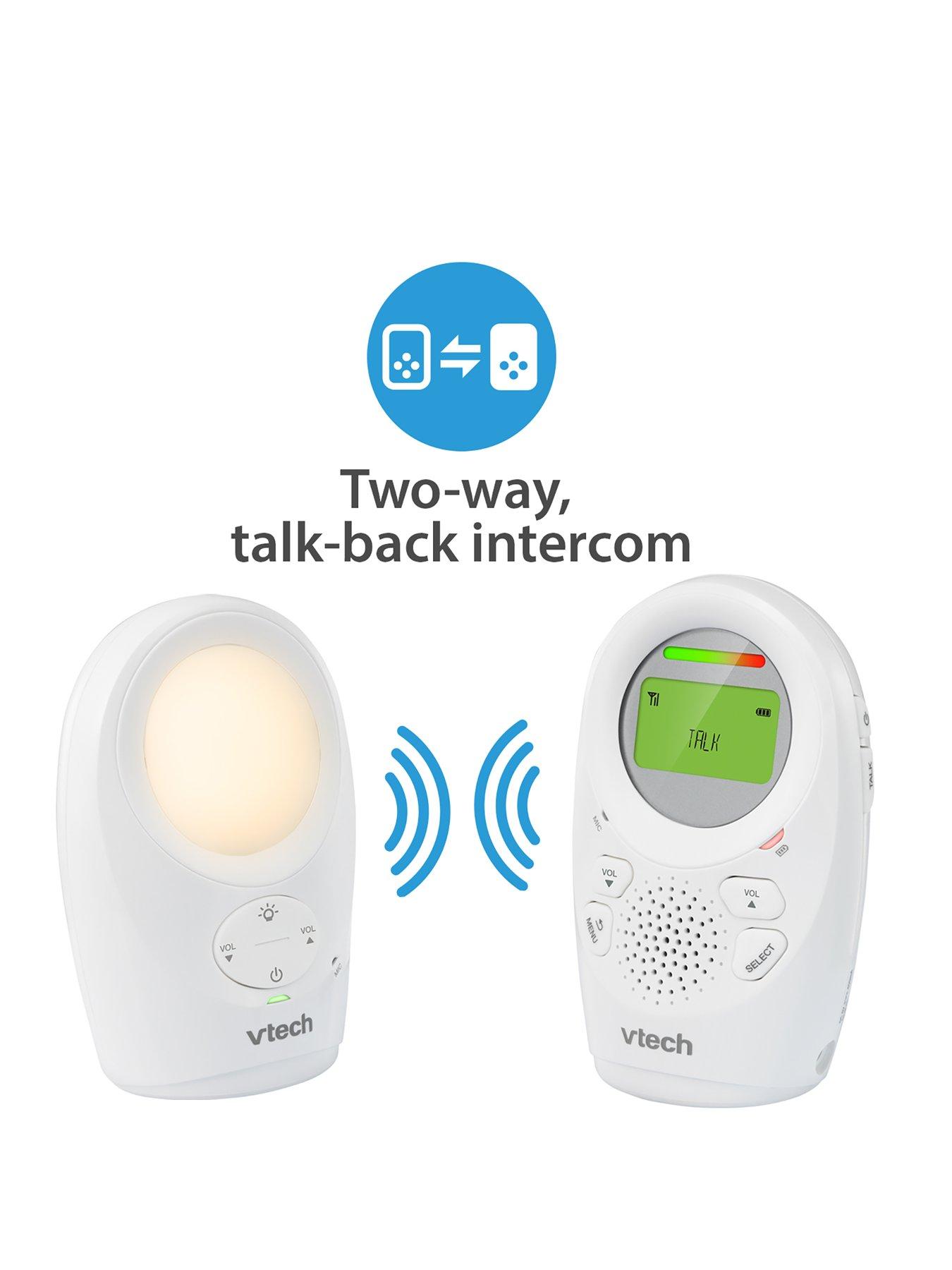 vtech dm1211 safe & sound lcd baby monitor