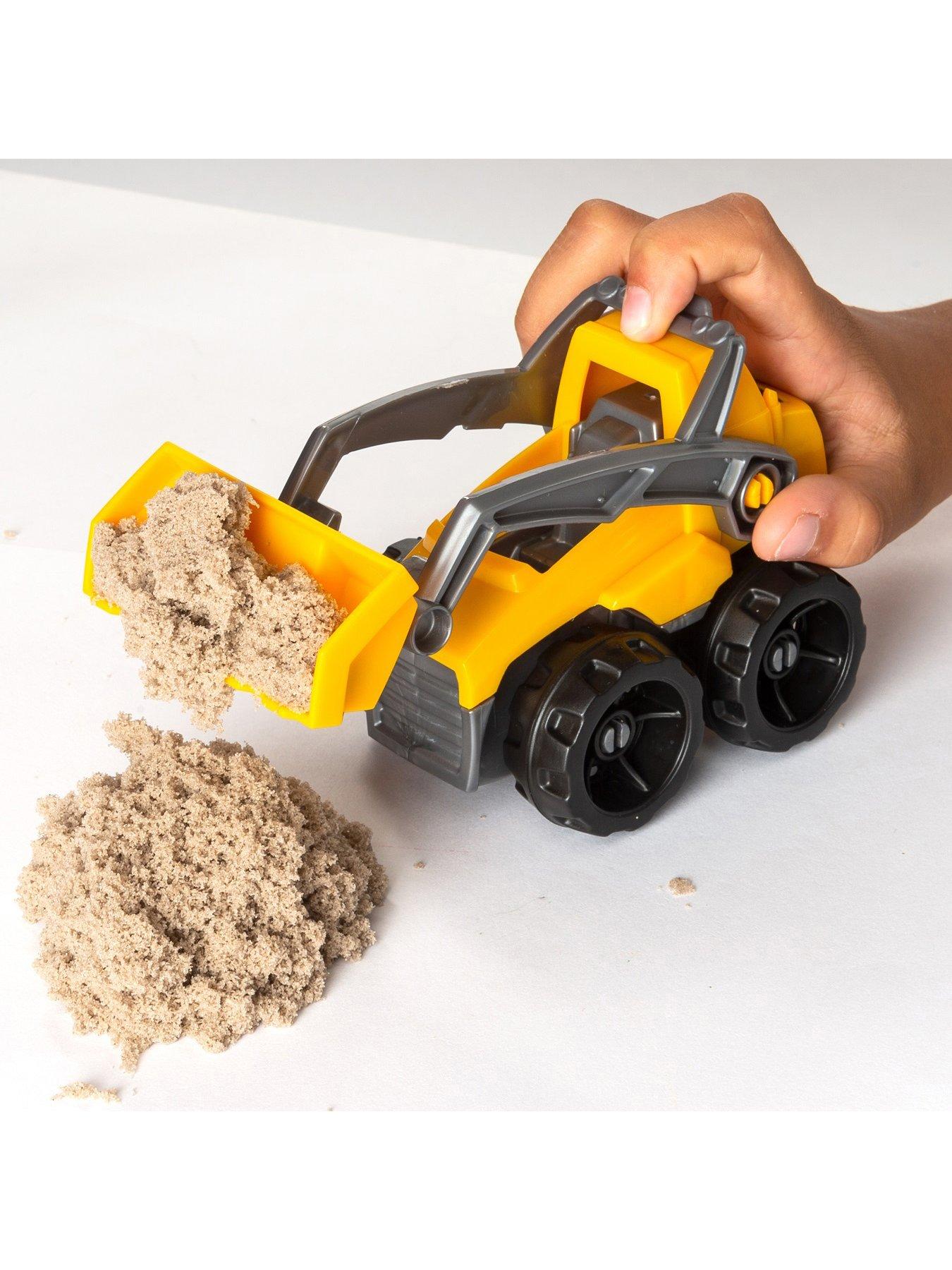 kinetic sand dig and demolish