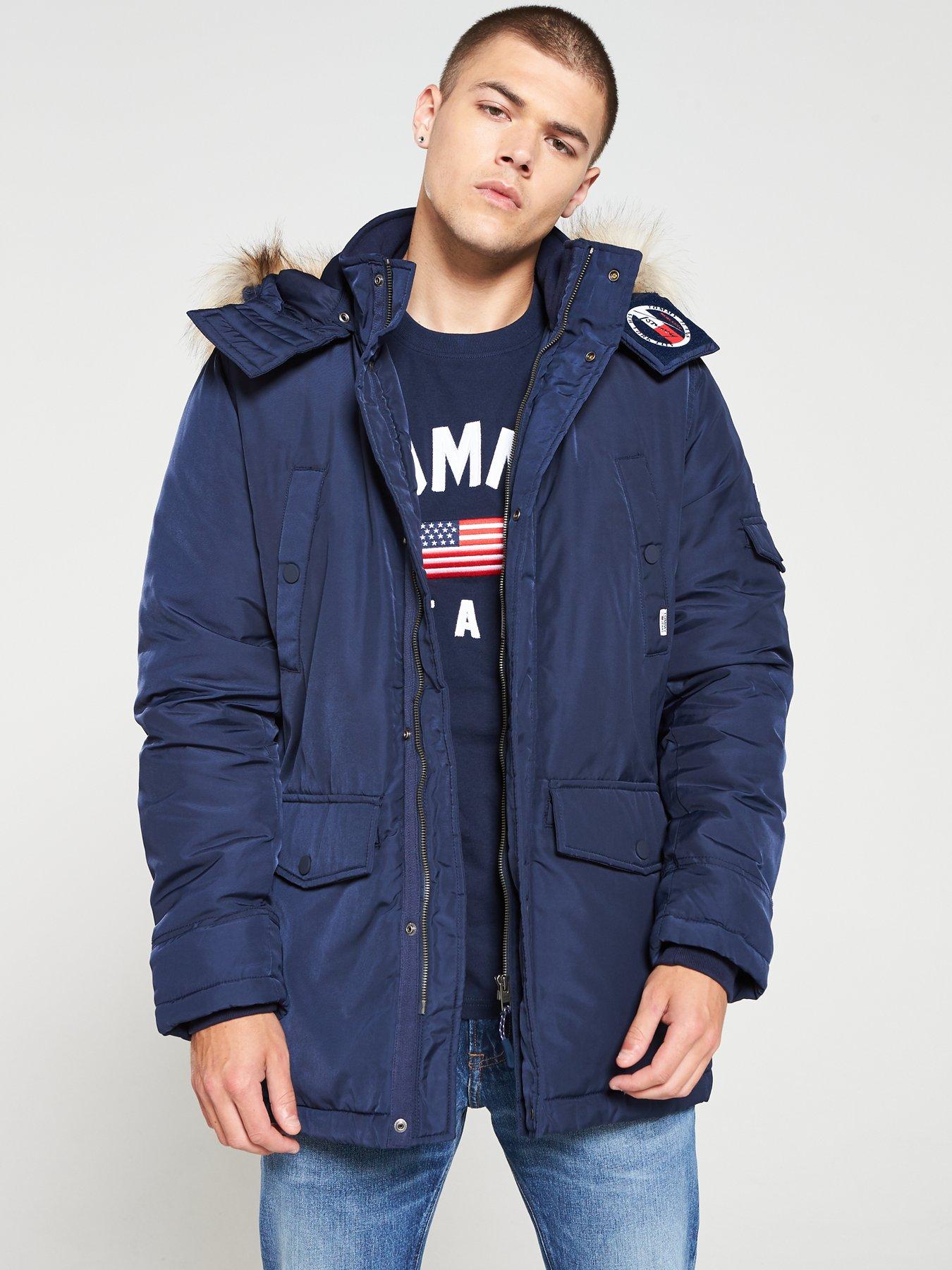 tommy jeans 5016 technical parka jacket