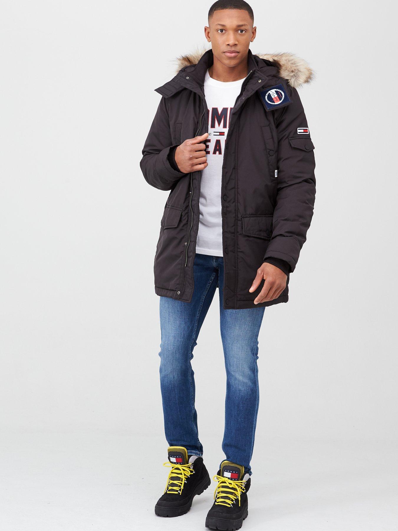 tommy jeans technical parka jacket