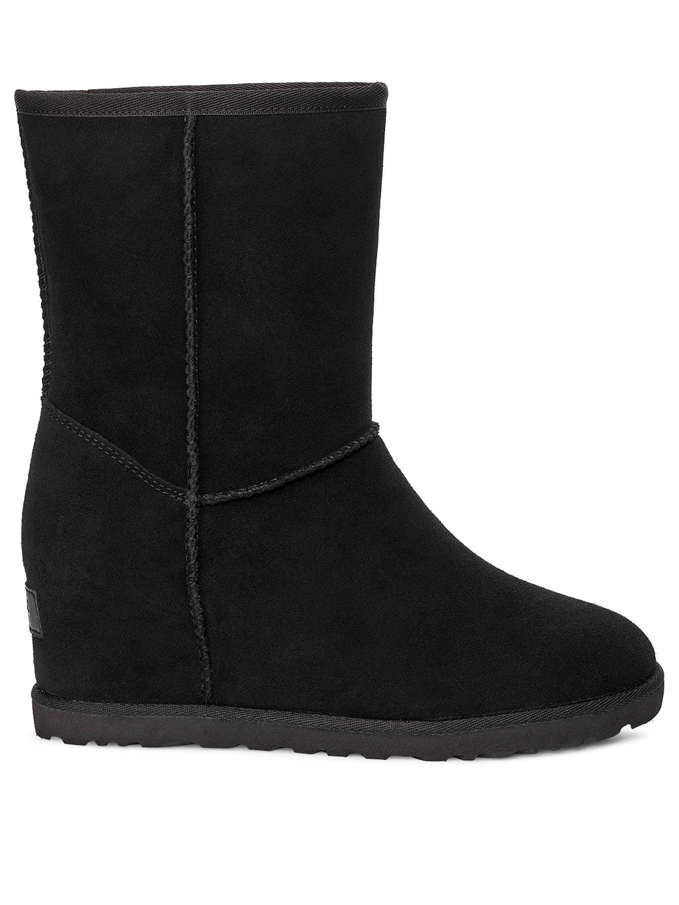 hidden wedge boots uk