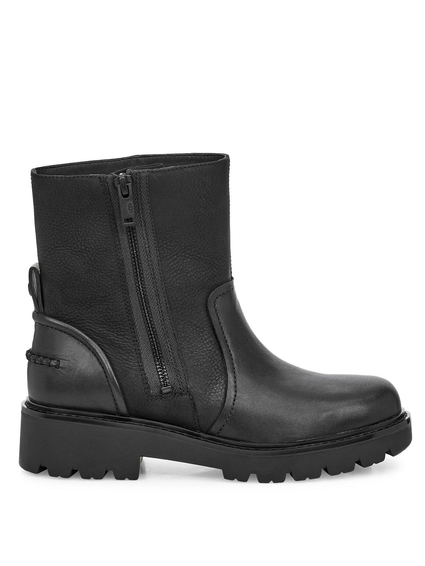 black leather ugg boots uk