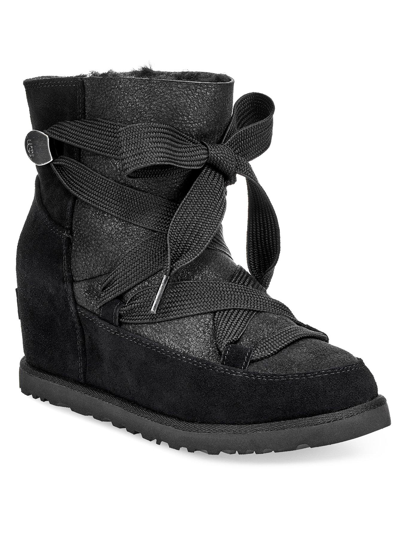 ugg lace up ankle boots