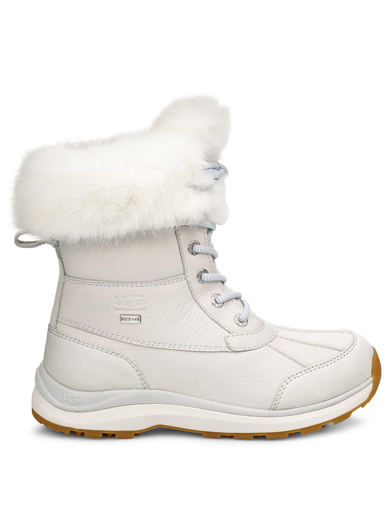 all white fur uggs