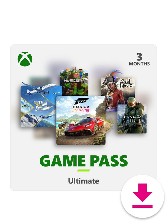 front image of microsoft-xbox-game-pass-ultimate-3-month-subscription