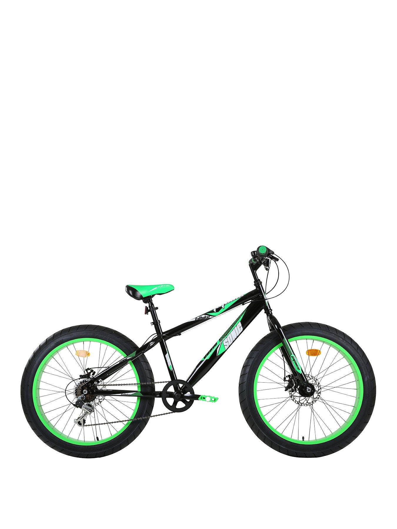 Sonic Sonic Fatbike 24 Inch 6 Speed Black/Green review