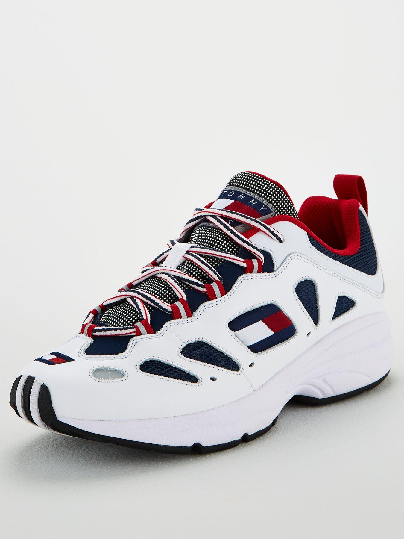 Tommy Hilfiger Heritage Lace Up Trainers White Very Co Uk