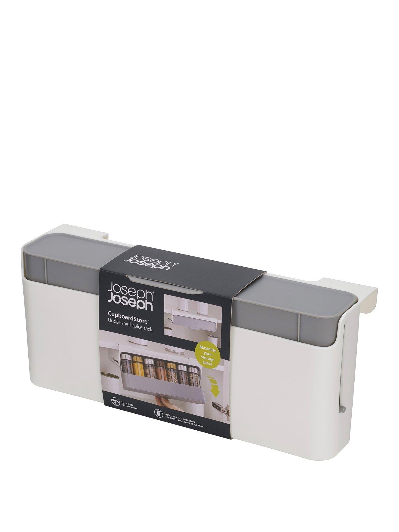 Product photograph of Joseph Joseph Cupboardstore Under-shelf Spice Rack from very.co.uk