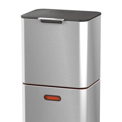 Joseph Joseph Totem Max 60-Litre Waste Separation Bin – Stainless Steel
