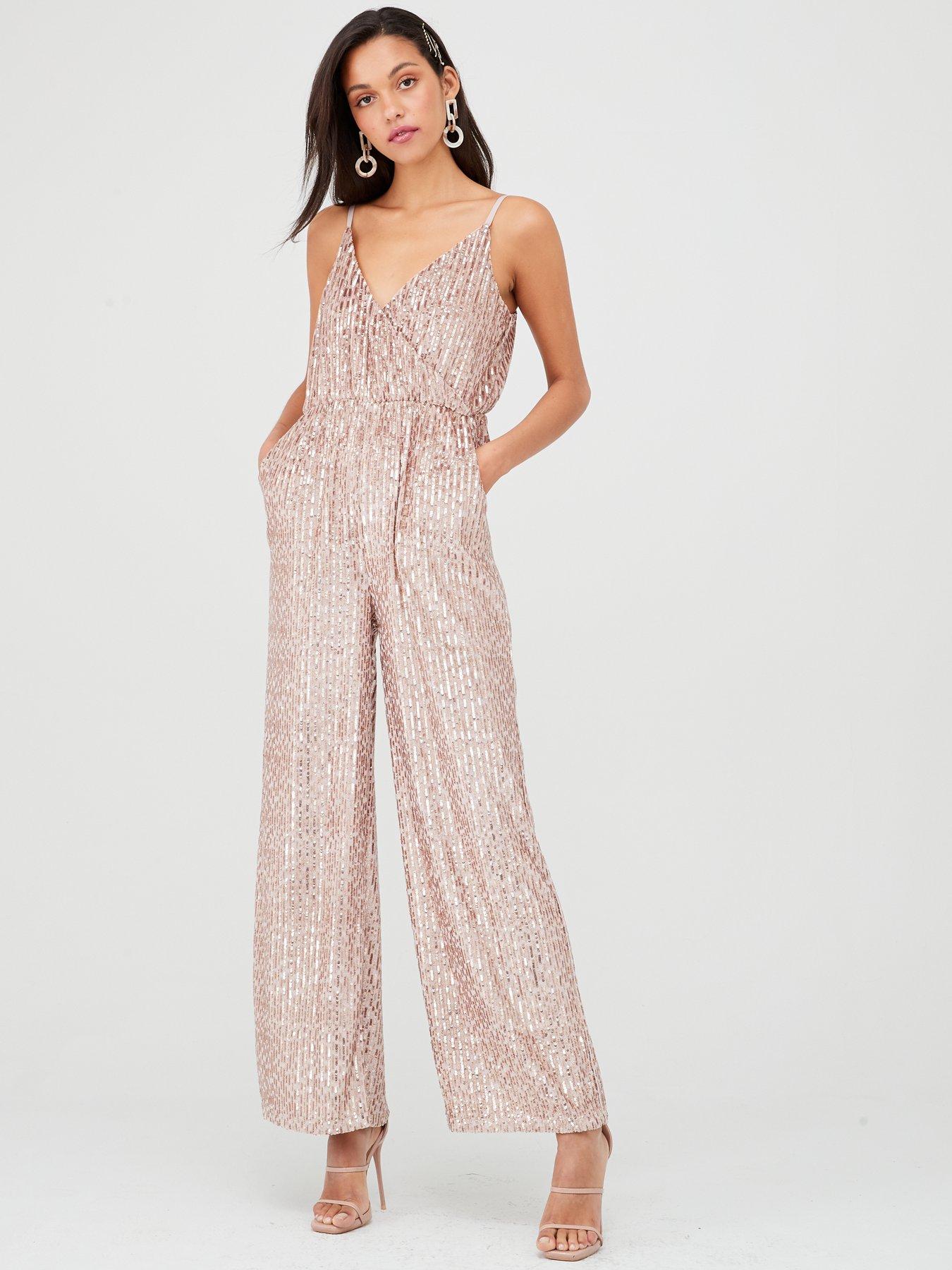 very sequin jumpsuit