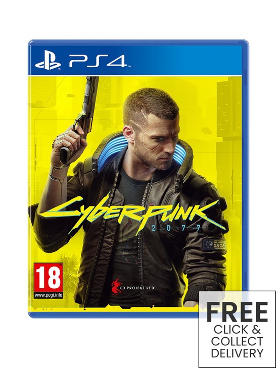 front image of playstation-4-cyberpunk-2077