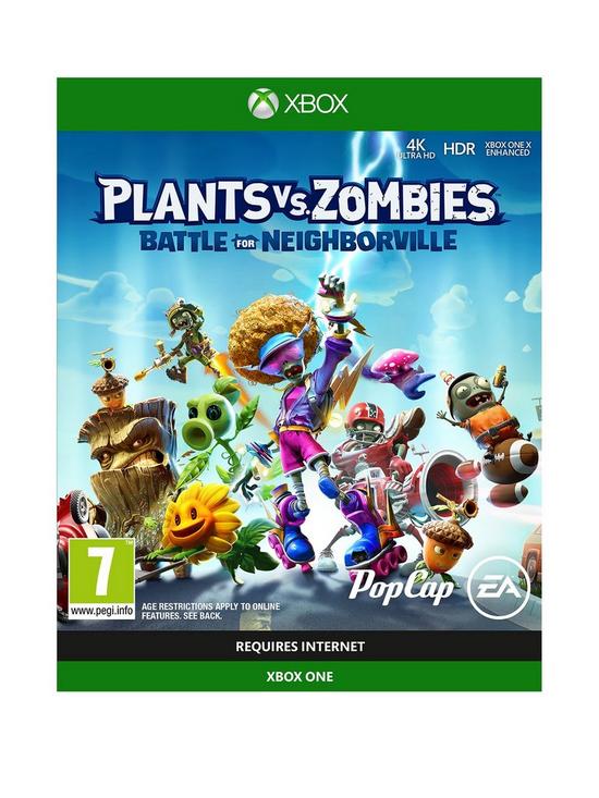 front image of xbox-one-plants-vs-zombies-battle-for-neighborville