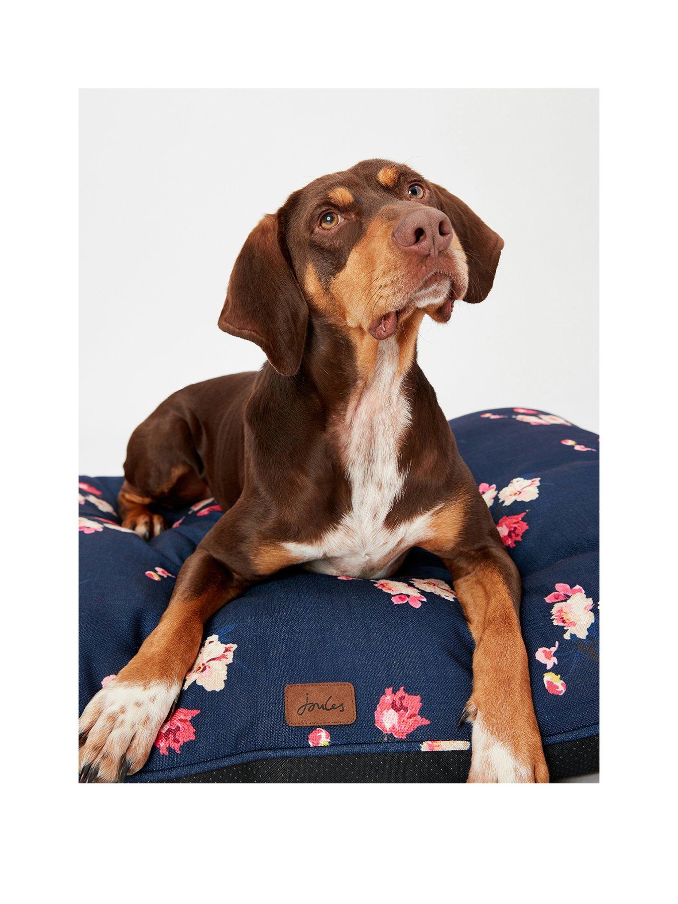 Joules - Matelas pour Chien à Imprimé Floral - Grand