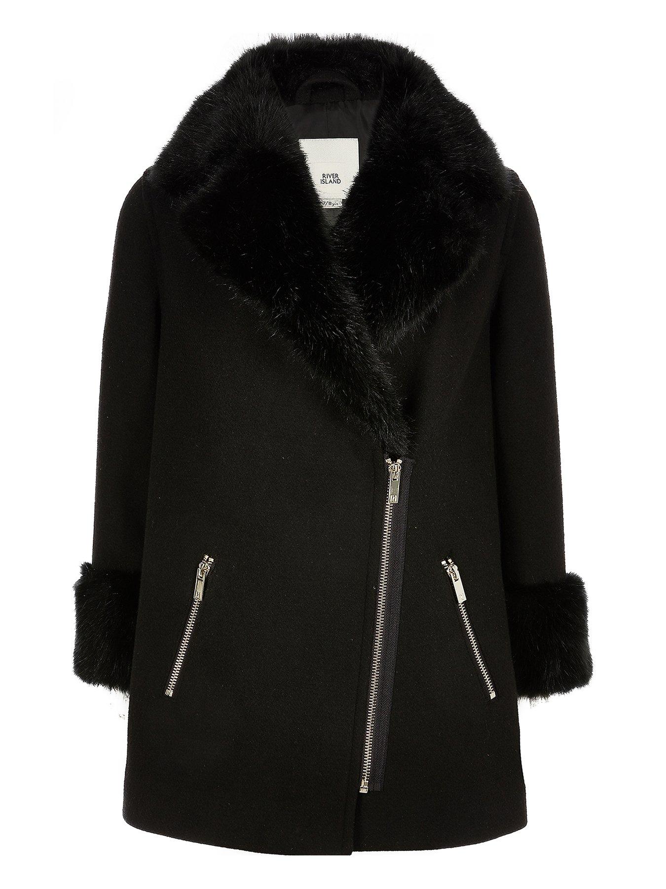 childrens fur coats river island