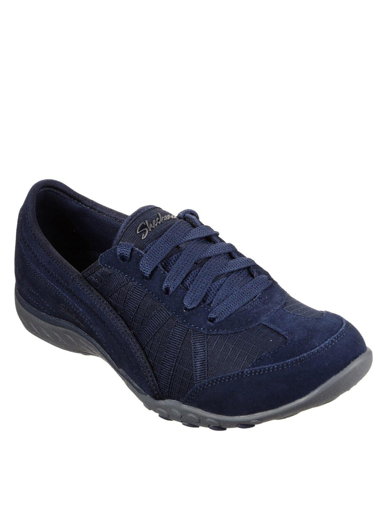 navy skechers