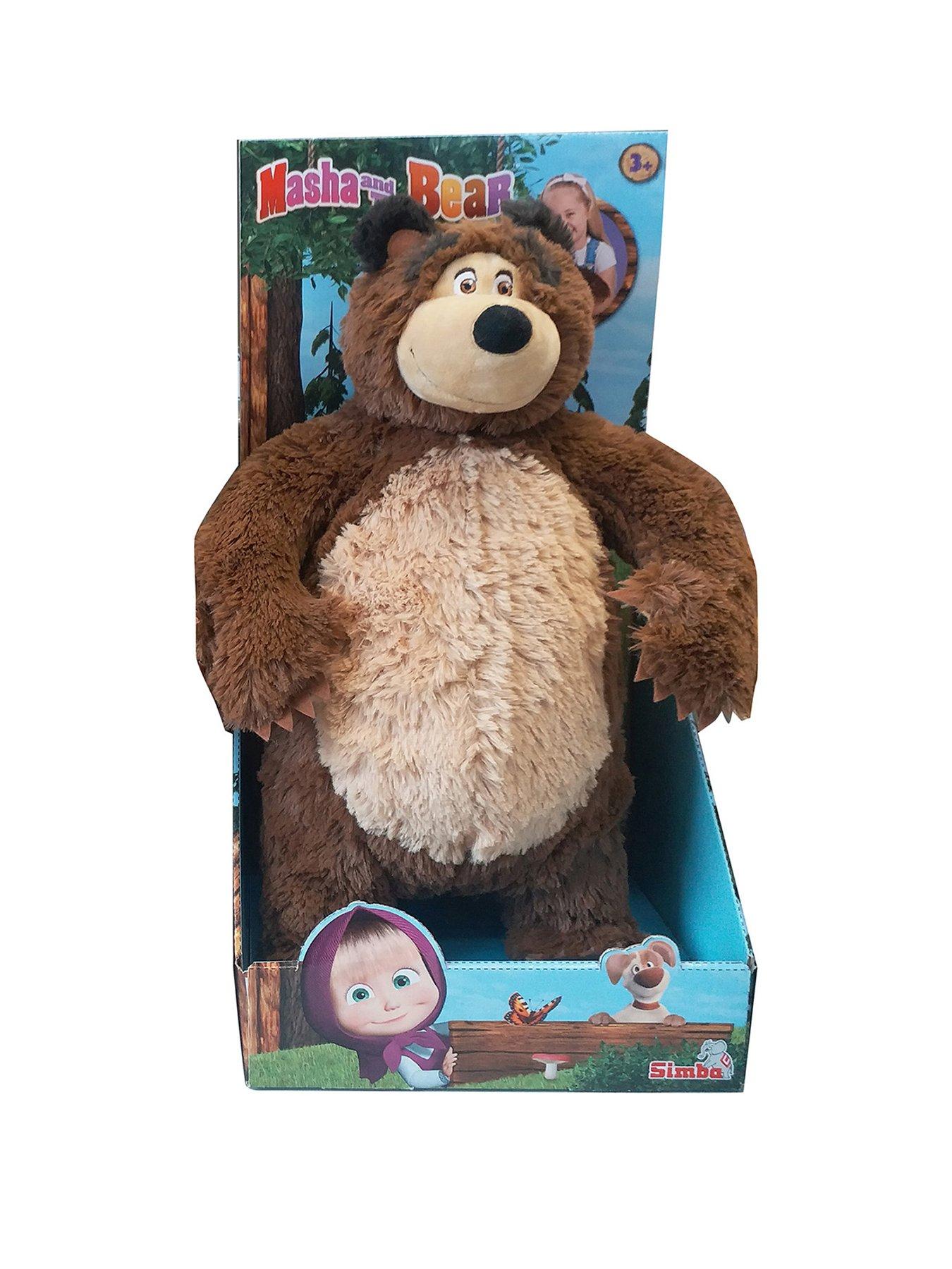 masha and the bear plush toy