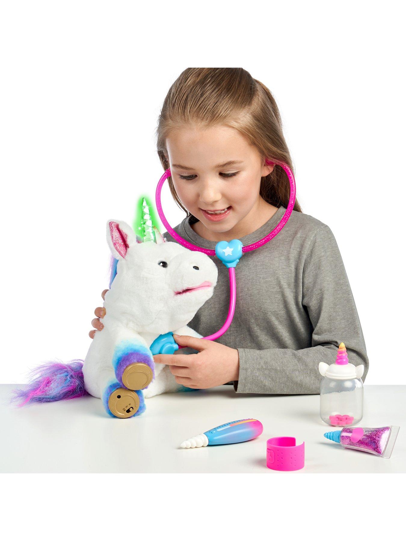 Little Live Pets Little Live Pets Rainglow Unicorn Vet Set Very Co Uk