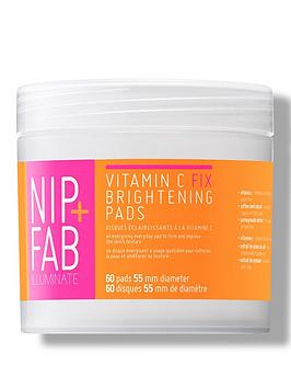 nip + fab vitamin c,  60 pads 55mm diameter -80ml