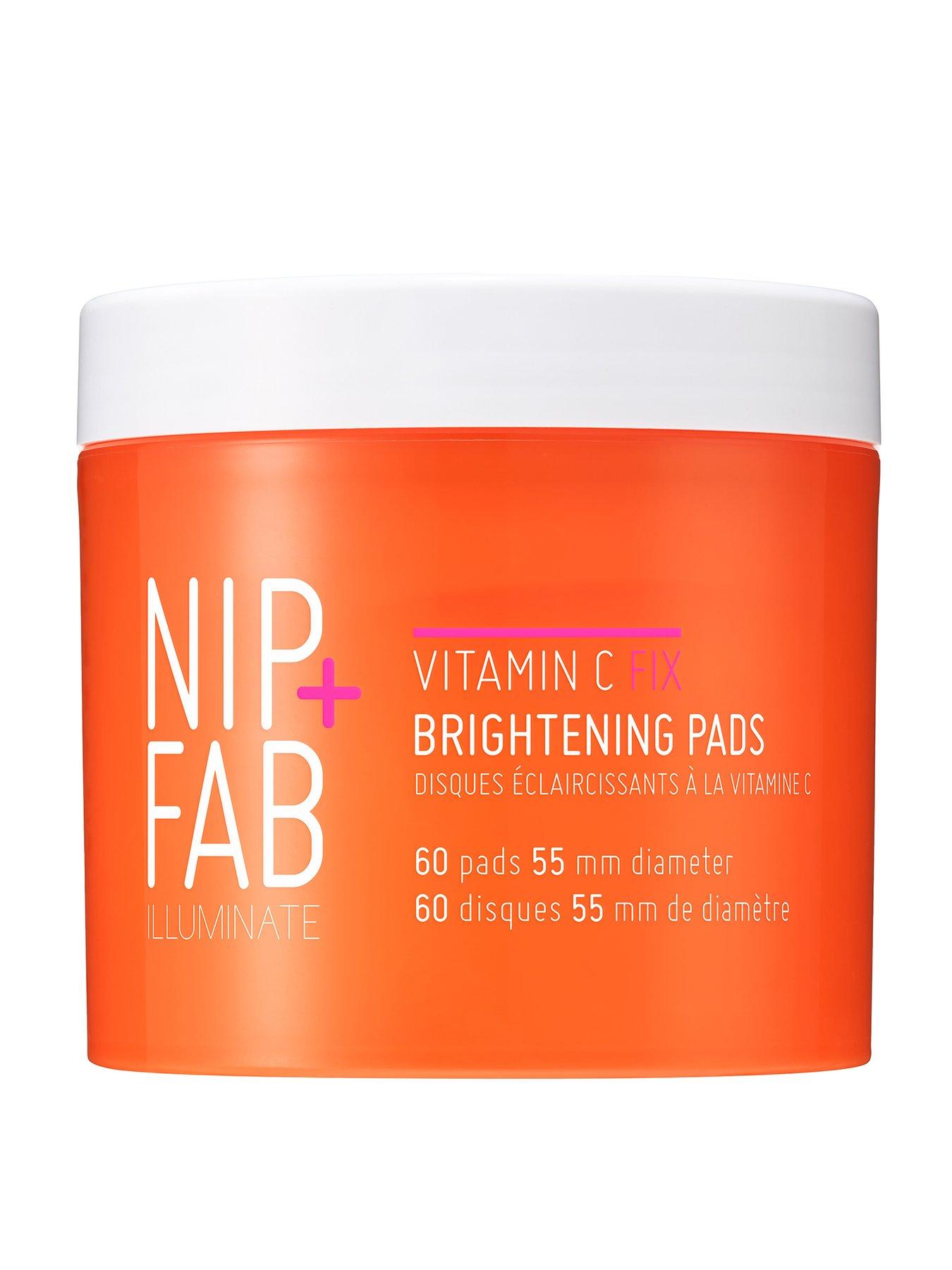 Nip + Fab Vitamin C,  60 Pads 55mm diameter -80ml