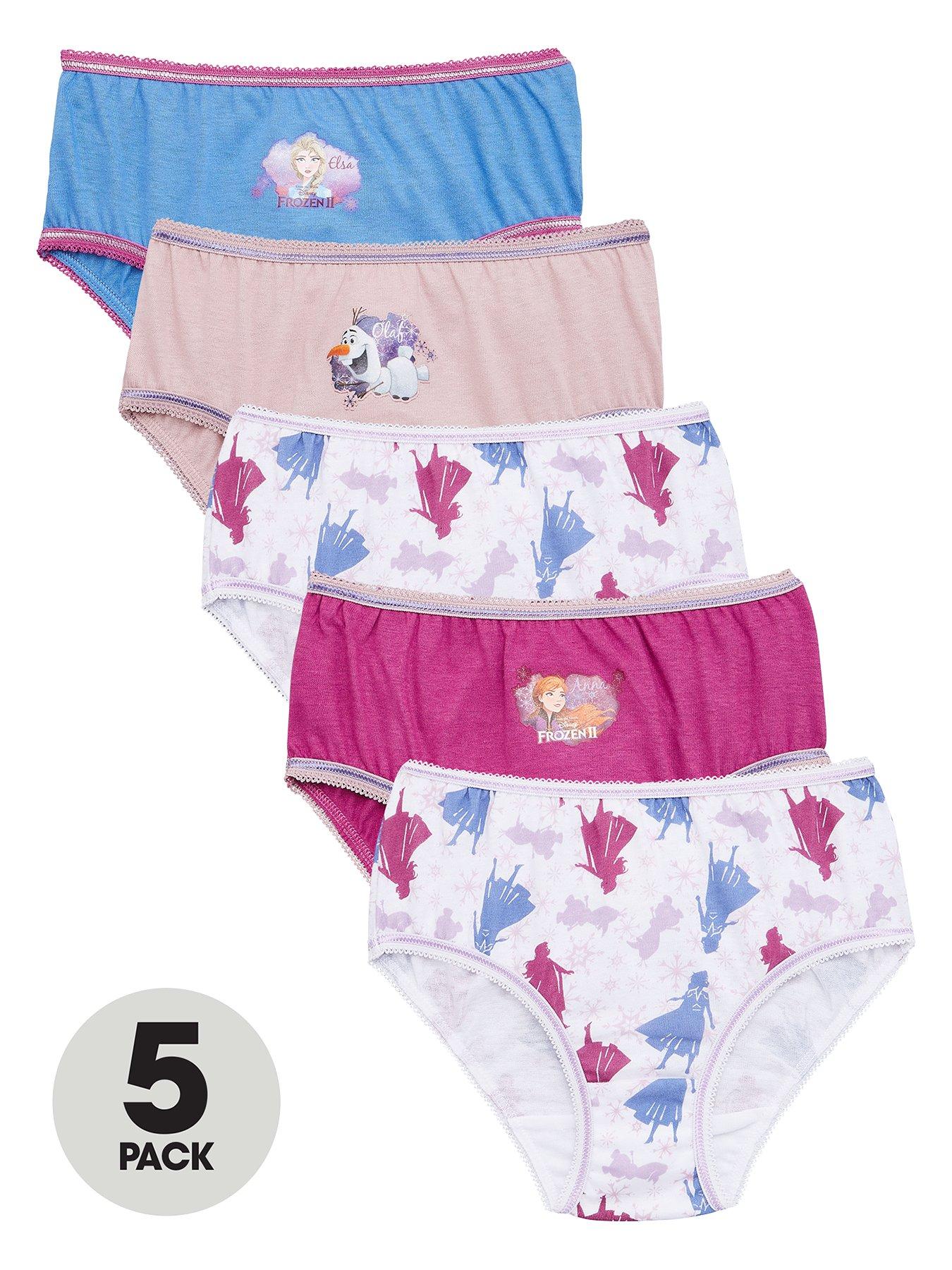 Disney Frozen Girls 5 Pack All Over Print Briefs review