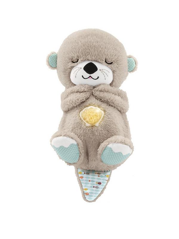 Image 3 of 7 of Fisher-Price Soothe 'n Snuggle Otter Plush&nbsp;Baby Toy with 11 Sensory Features