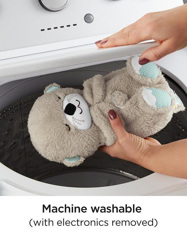Image 5 of 7 of Fisher-Price Soothe 'n Snuggle Otter Plush&nbsp;Baby Toy with 11 Sensory Features