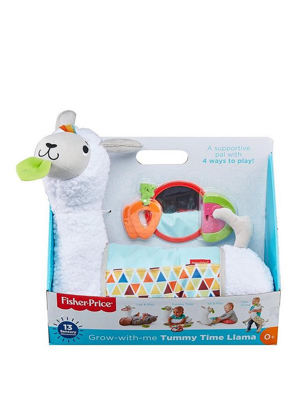 Image 2 of 6 of Fisher-Price Grow-With-Me Tummy Time Llama