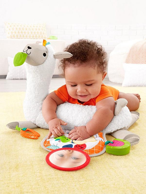 Image 3 of 6 of Fisher-Price Grow-With-Me Tummy Time Llama