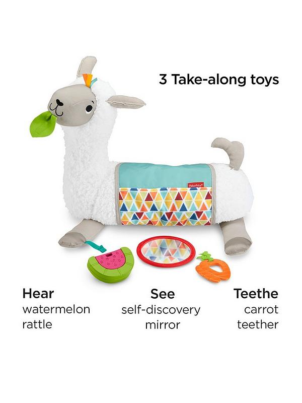 Image 6 of 6 of Fisher-Price Grow-With-Me Tummy Time Llama