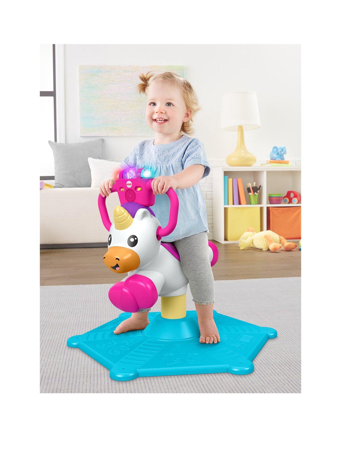 Fisher-Price Bounce &Amp; Spin Unicorn review