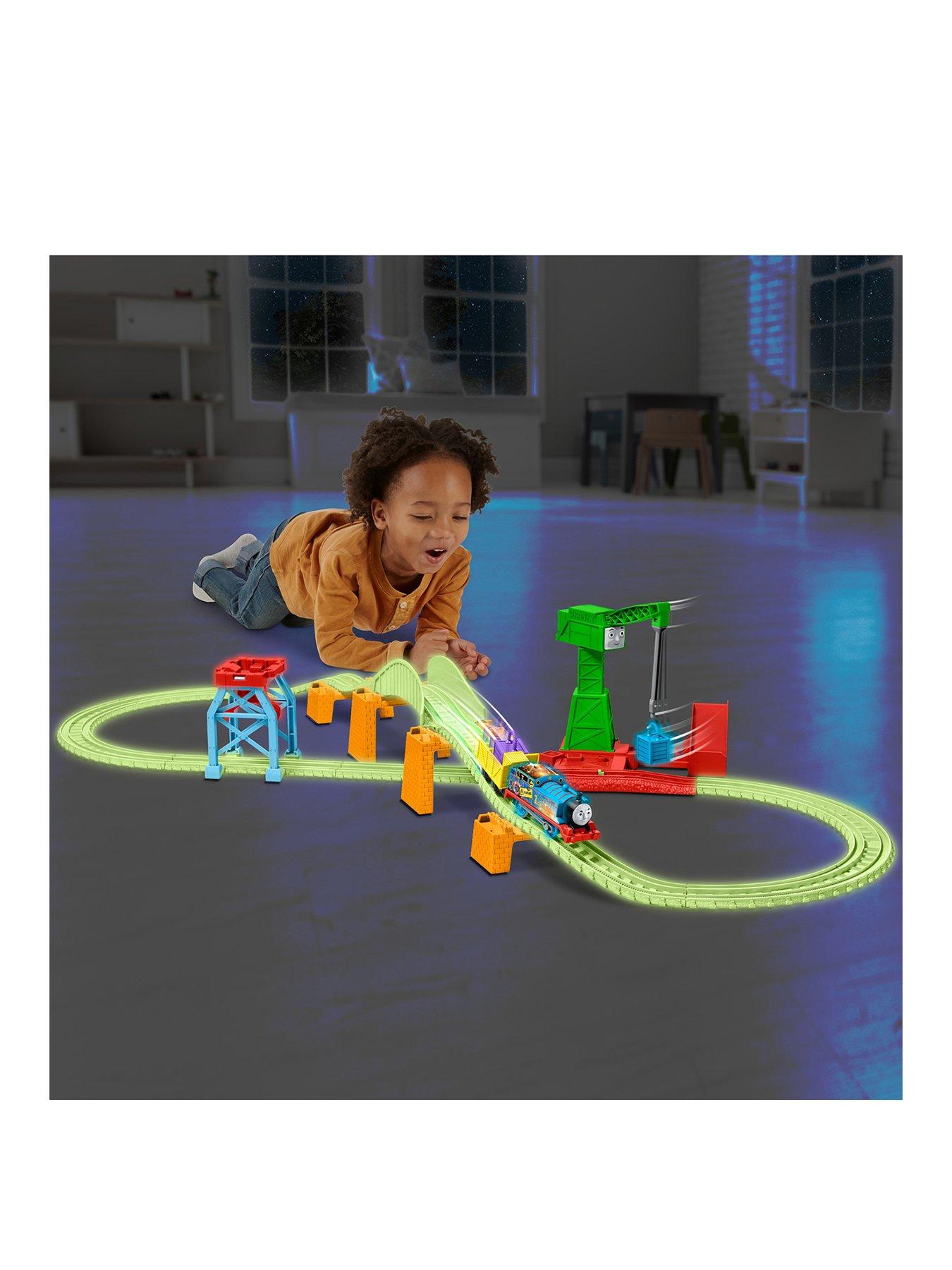 glow in the dark thomas track instructions