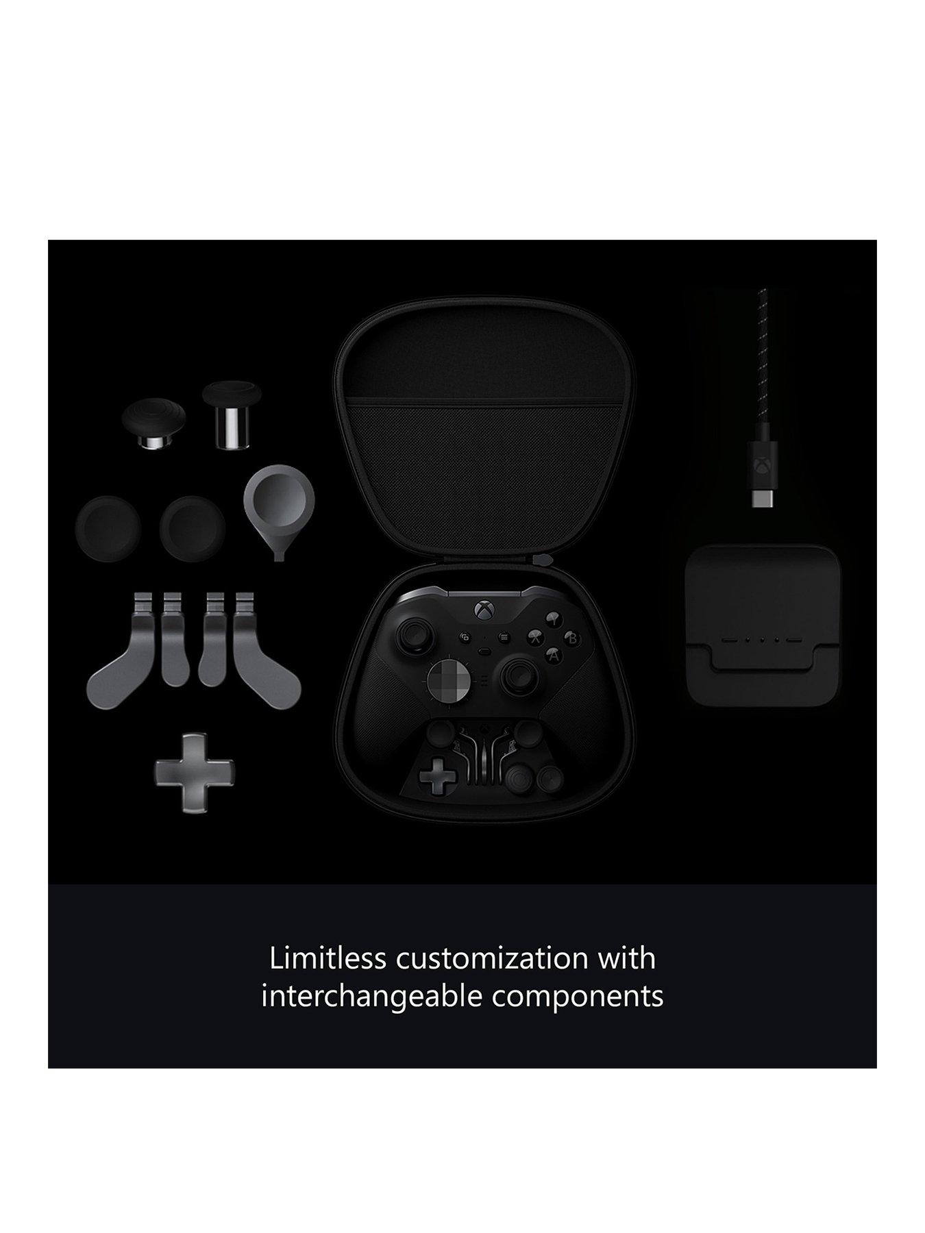 Xbox Elite Wireless Controller Series 2 With Usb Type C Cable Black Very Co Uk