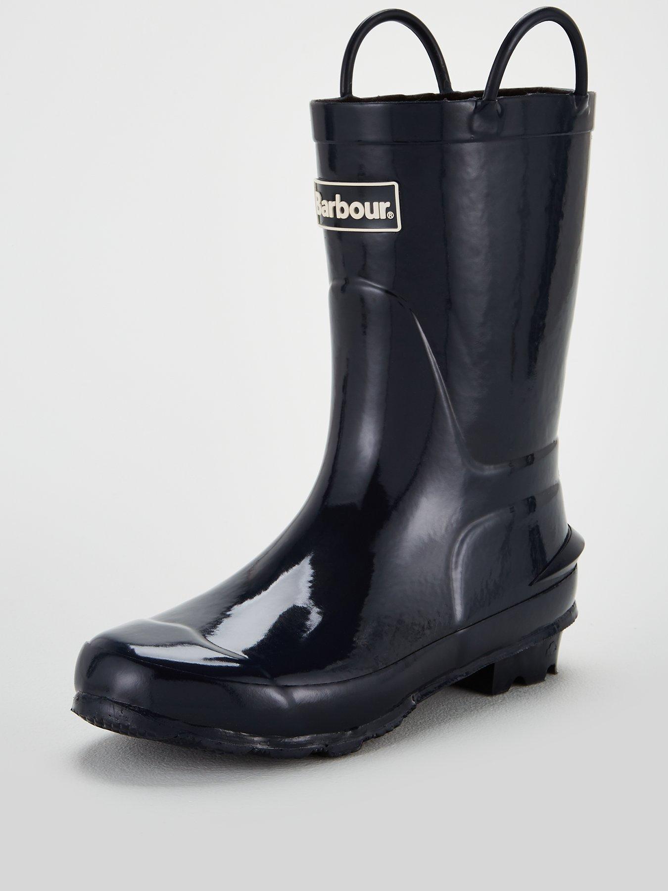 barbour wellies kids