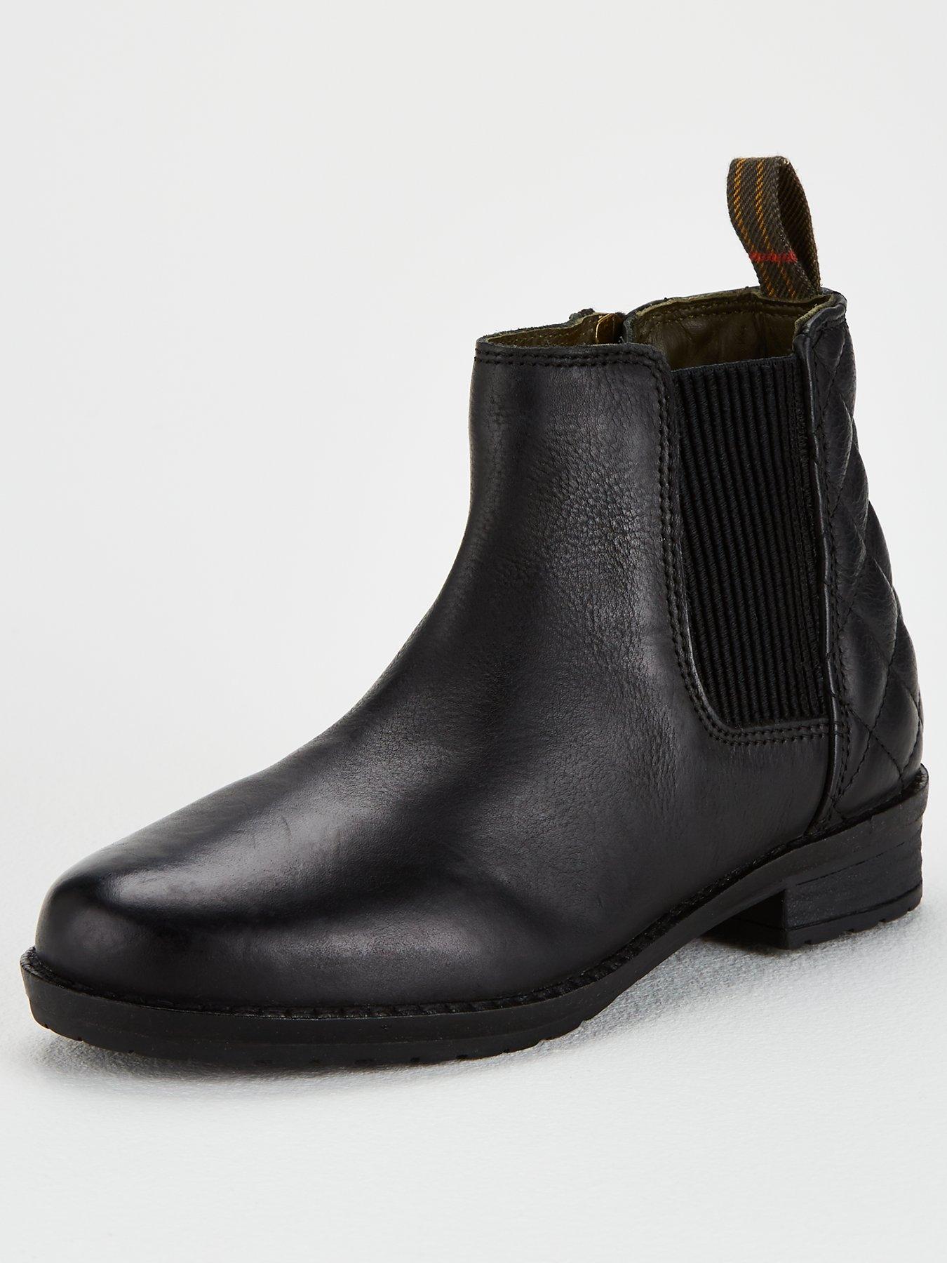 barbour abigail chelsea boots black
