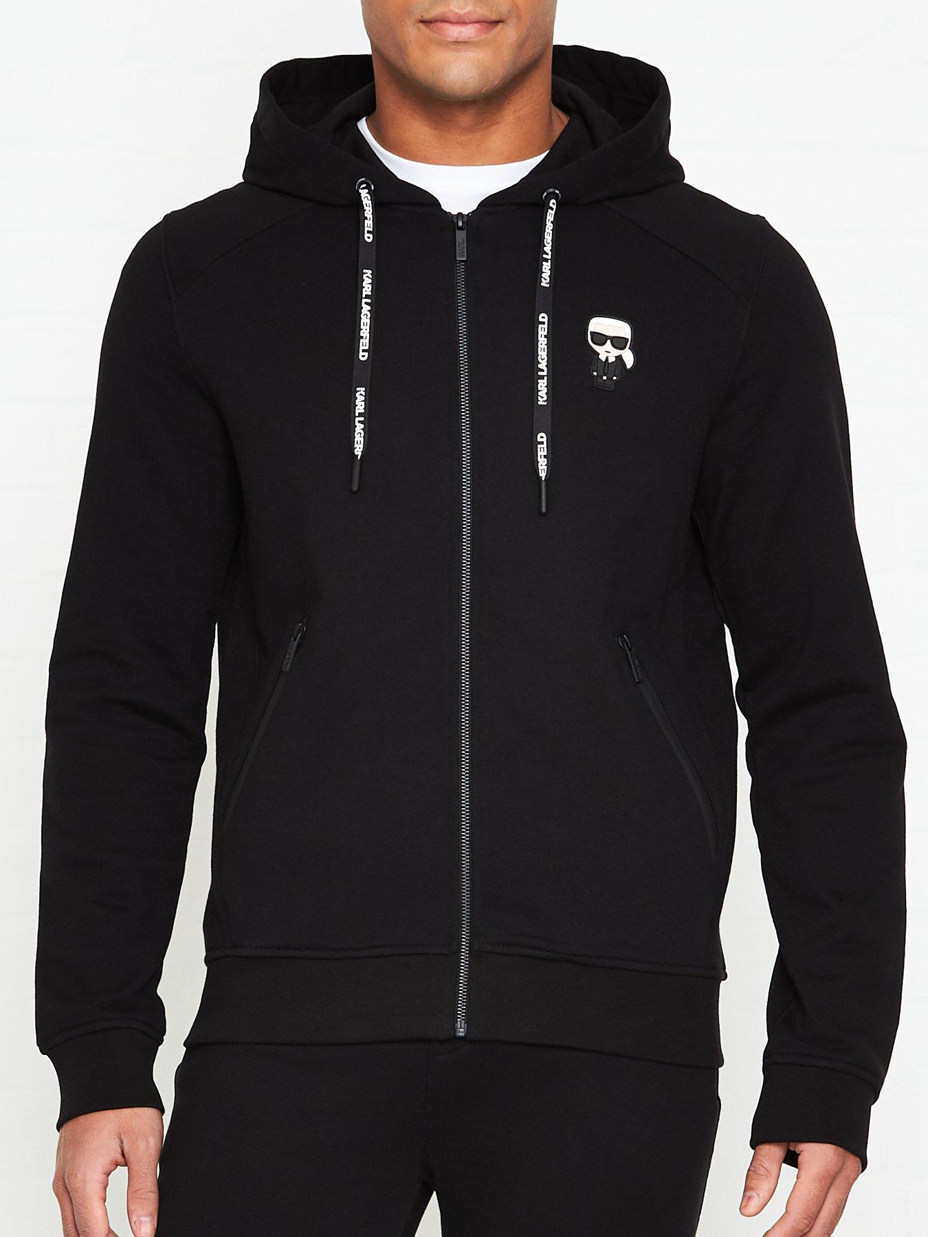 Karl Lagerfeld Mini Karl Logo Zip Thru Hoodie review