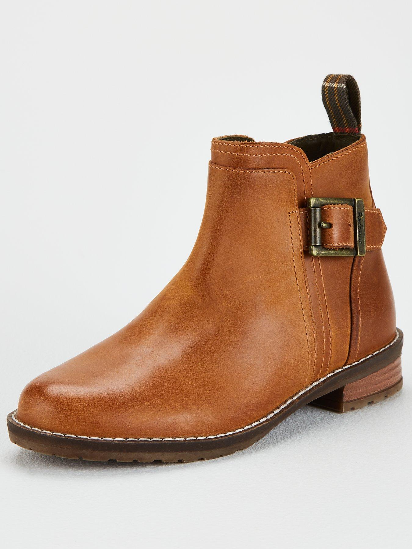 tan leather ankle boots uk