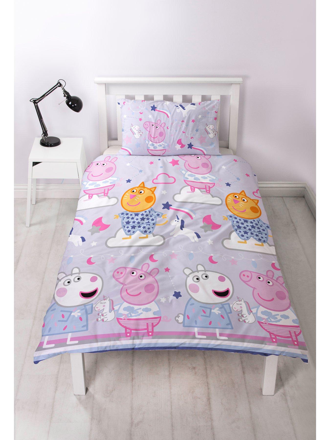 Peppa Pig Sleepy Single Duvet Cover Set Very Co Uk