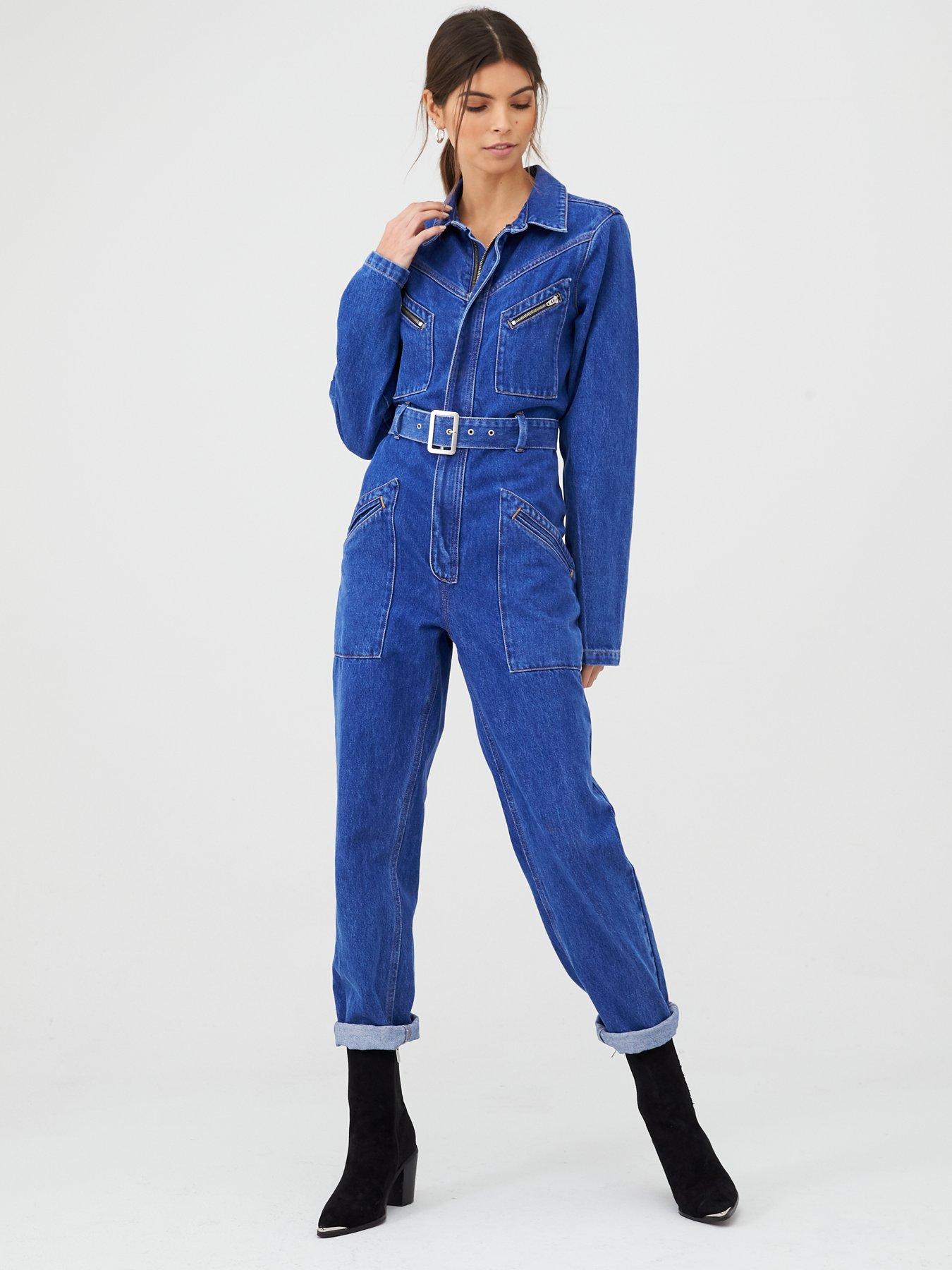 denim jumpsuit very