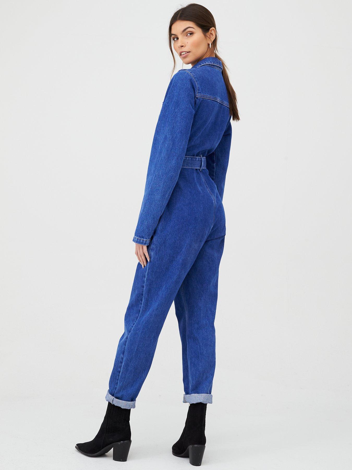 denim jumpsuit very