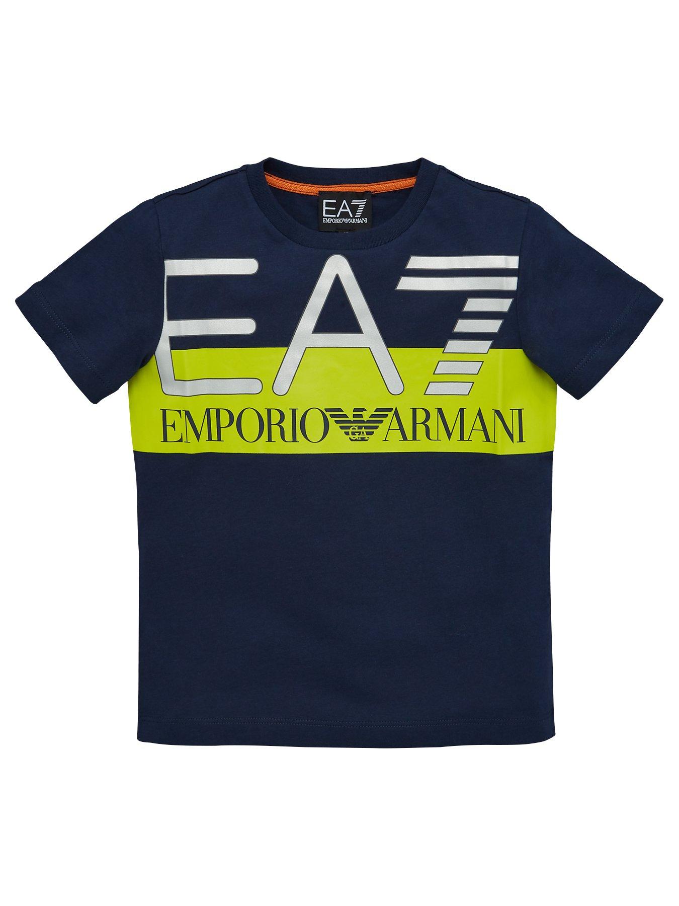 emporio armani t shirt boys