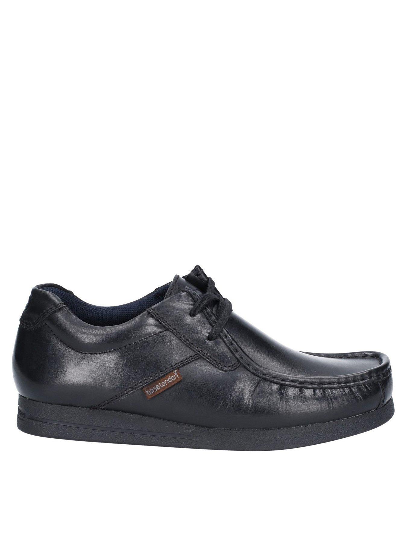 Base london mens black hot sale shoes