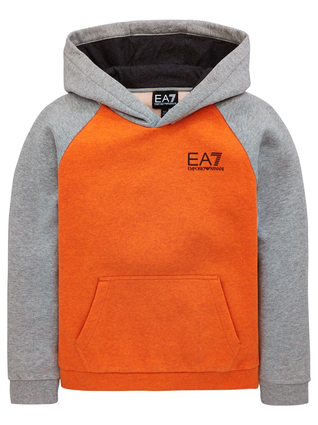 ea7 boys hoodie