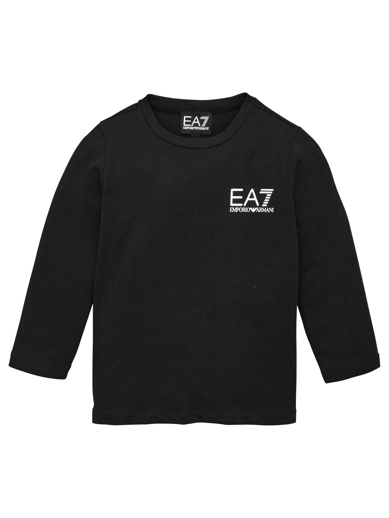 Ea7 Emporio Armani Boys Long Sleeve Logo T-Shirt review