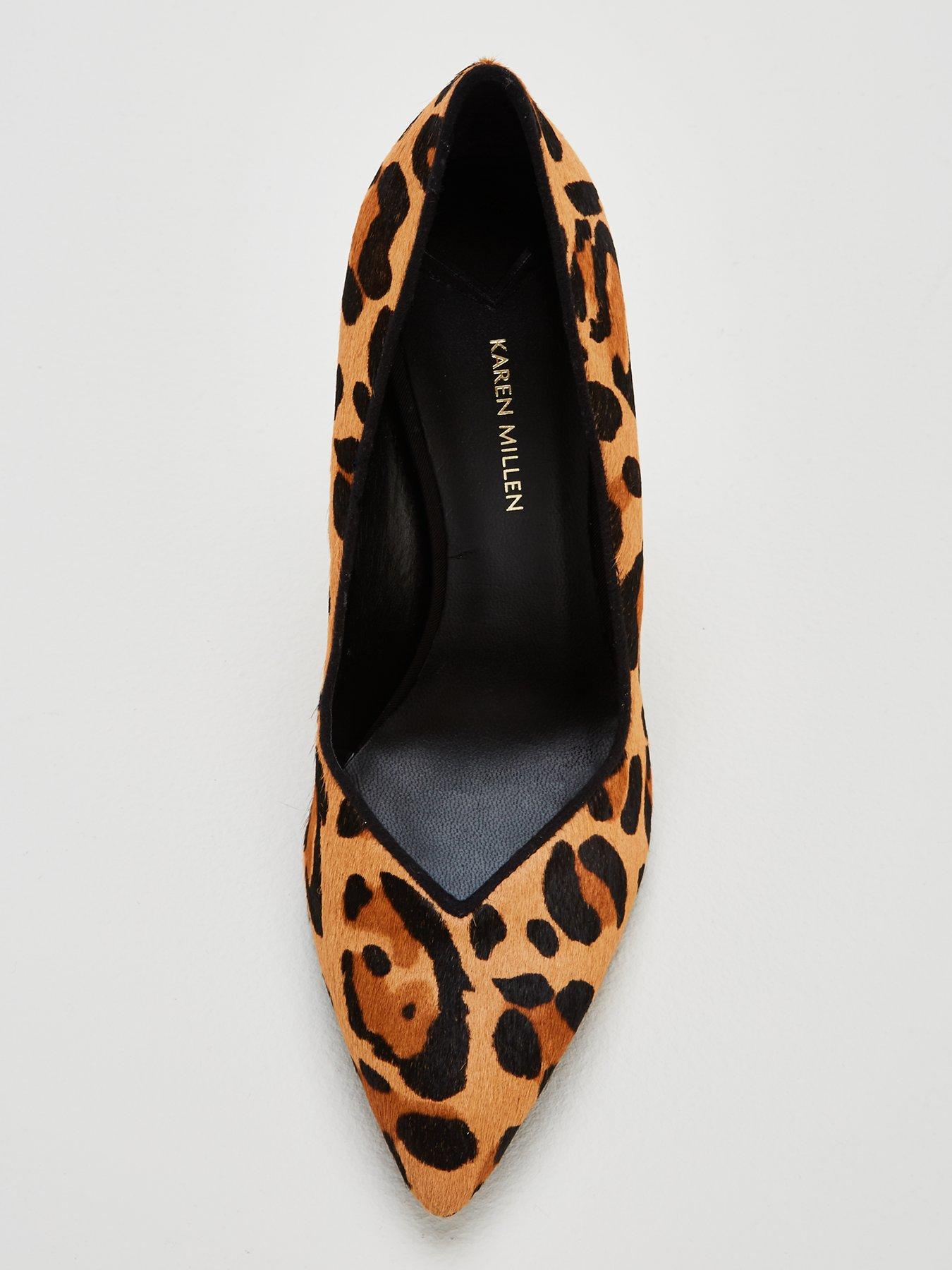 karen millen leopard print shoes